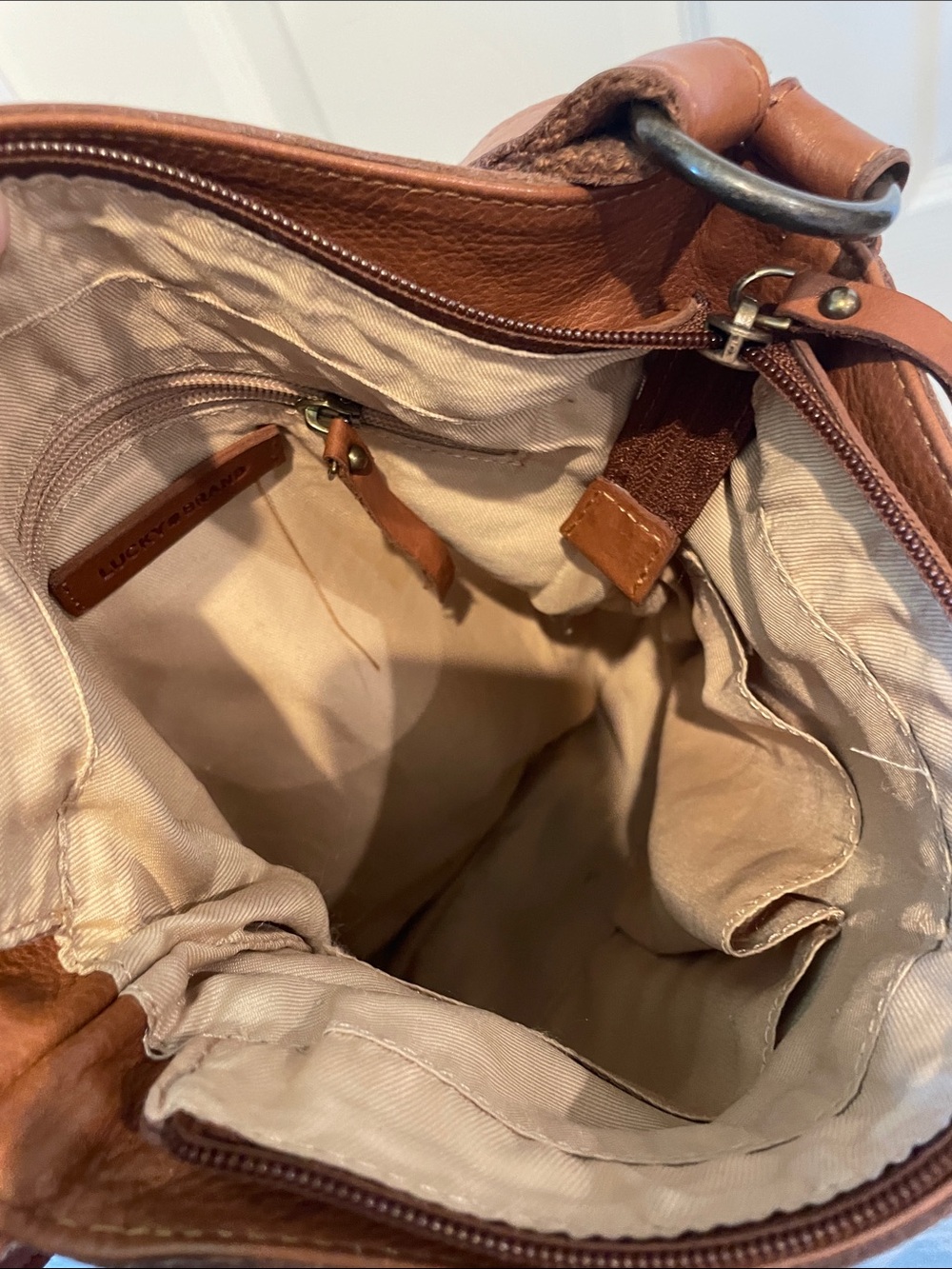 Lucky Brand Crossbody Leather Purse - Picture 5 of 5